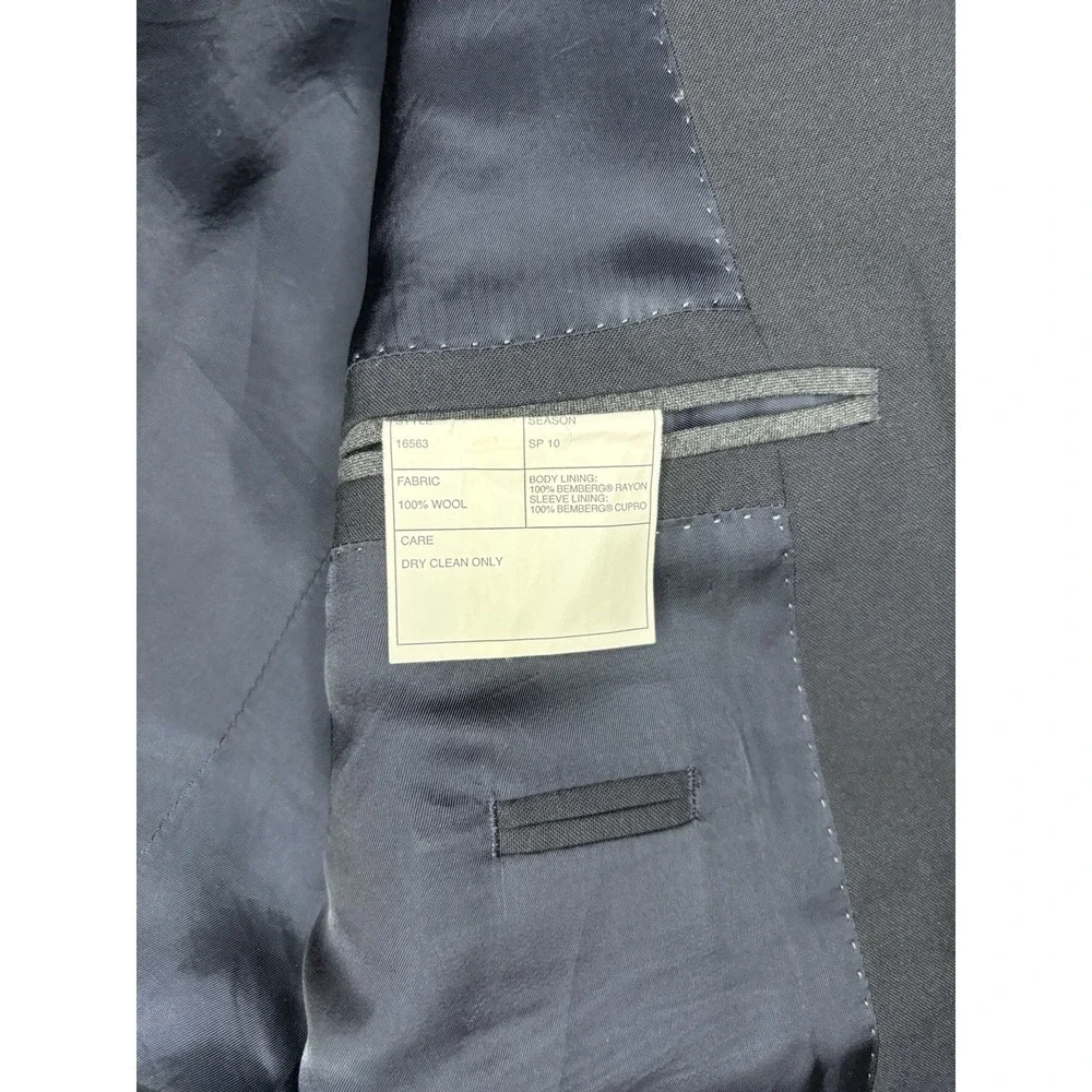 J. Crew Loro Piana Ludlow Blazer ‎ Men's 36R Navy Blue Wool Super 120 Wool READ!